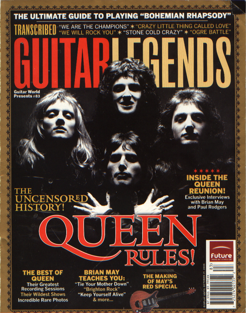 Guitar Legends Magazine feat. Queen!
